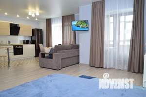 1-к квартира, посуточно, 43м2, 1/1 этаж