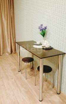 Студия квартира, на длительный срок, 30м2, 21/22 этаж