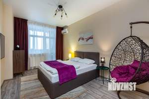 1-к квартира, посуточно, 46м2, 1/1 этаж