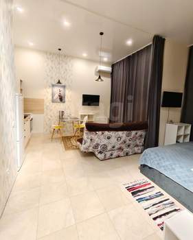 Студия квартира, на длительный срок, 34м2, 1/10 этаж