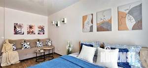 1-к квартира, посуточно, 42м2, 1/1 этаж