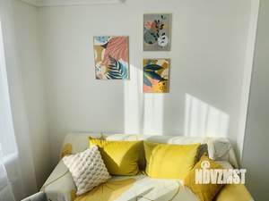 1-к квартира, посуточно, 40м2, 16/16 этаж