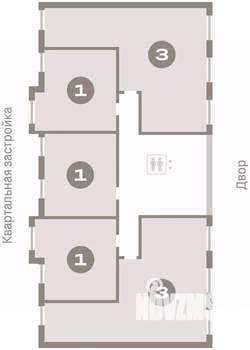 3-к квартира, вторичка, 82м2, 7/9 этаж