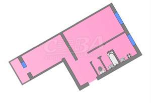 2-к квартира, вторичка, 45м2, 4/5 этаж