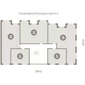 1-к квартира, вторичка, 36м2, 6/11 этаж