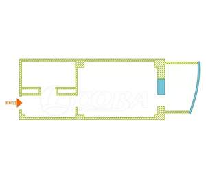Студия квартира, вторичка, 30м2, 8/22 этаж