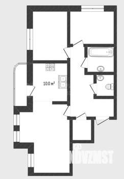 3-к квартира, вторичка, 90м2, 4/9 этаж