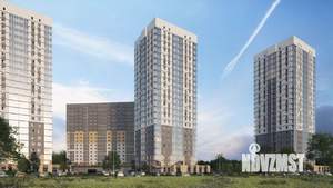 2-к квартира, строящийся дом, 61м2, 19/23 этаж