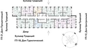 1-к квартира, вторичка, 32м2, 10/11 этаж