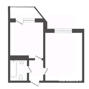 1-к квартира, вторичка, 35м2, 2/17 этаж