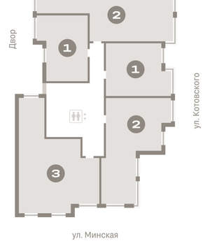 2-к квартира, вторичка, 81м2, 4/16 этаж