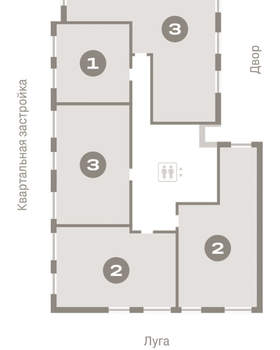 4-к квартира, вторичка, 141м2, 6/17 этаж