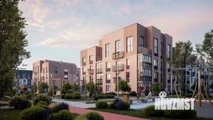 2-к квартира, строящийся дом, 72м2, 2/4 этаж