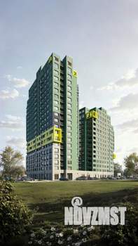 2-к квартира, строящийся дом, 64м2, 4/19 этаж