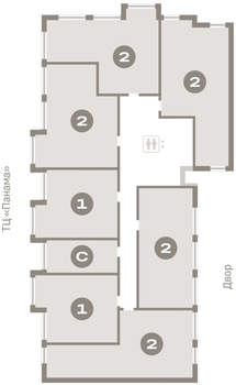 2-к квартира, вторичка, 63м2, 4/9 этаж