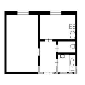 1-к квартира, вторичка, 35м2, 9/9 этаж