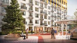 1-к квартира, строящийся дом, 40м2, 5/14 этаж