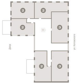 3-к квартира, вторичка, 85м2, 2/16 этаж