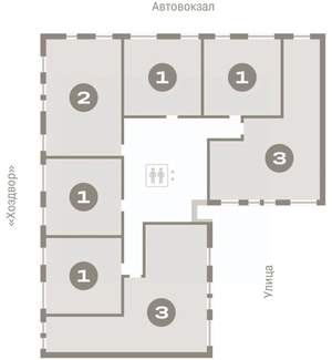 2-к квартира, сданный дом, 65м2, 2/9 этаж