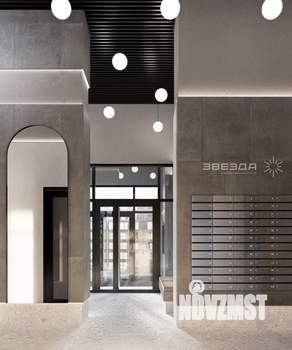 1-к квартира, строящийся дом, 36м2, 2/19 этаж