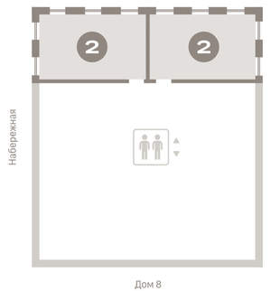 2-к квартира, вторичка, 62м2, 2/9 этаж