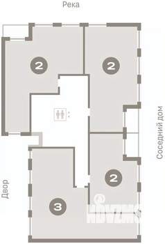 3-к квартира, вторичка, 145м2, 8/8 этаж
