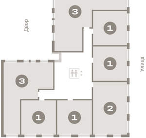 1-к квартира, вторичка, 40м2, 6/17 этаж