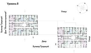 2-к квартира, вторичка, 31м2, 8/15 этаж