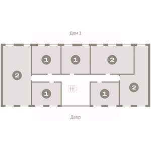 2-к квартира, вторичка, 63м2, 3/9 этаж