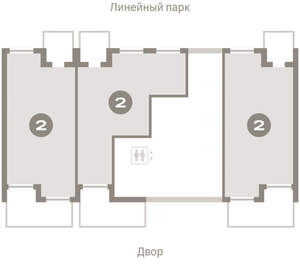 2-к квартира, вторичка, 94м2, 1/8 этаж