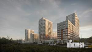 2-к квартира, строящийся дом, 60м2, 2/17 этаж