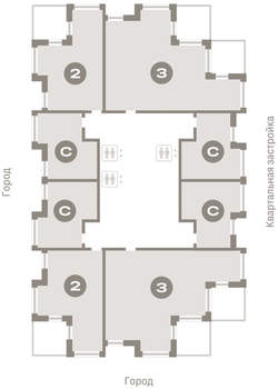Студия квартира, вторичка, 31м2, 13/25 этаж