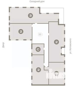 Студия квартира, вторичка, 25м2, 7/16 этаж