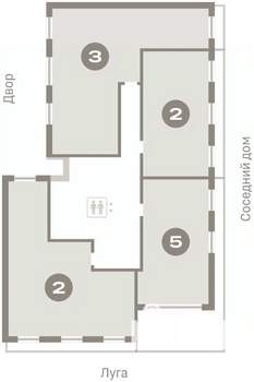2-к квартира, вторичка, 56м2, 7/7 этаж