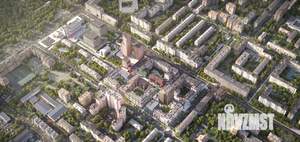 1-к квартира, вторичка, 42м2, 6/11 этаж