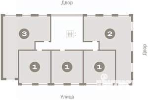 3-к квартира, вторичка, 94м2, 6/11 этаж