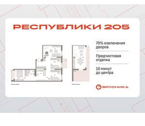 3-к квартира, вторичка, 125м2, 7/16 этаж