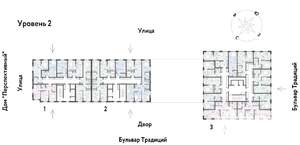 2-к квартира, вторичка, 42м2, 2/15 этаж