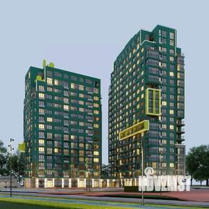 2-к квартира, строящийся дом, 74м2, 5/19 этаж