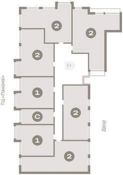 1-к квартира, вторичка, 62м2, 6/9 этаж
