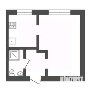 1-к квартира, вторичка, 26м2, 5/9 этаж