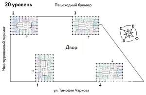 1-к квартира, вторичка, 39м2, 20/31 этаж