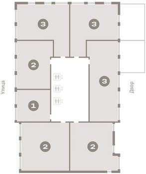 3-к квартира, вторичка, 120м2, 3/25 этаж