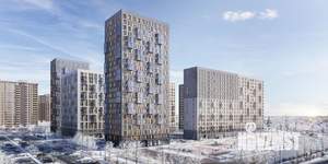 1-к квартира, вторичка, 32м2, 5/17 этаж