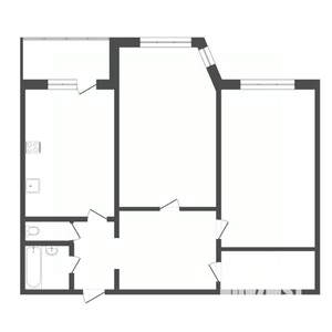 2-к квартира, вторичка, 74м2, 7/9 этаж