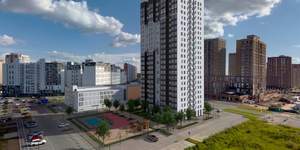 1-к квартира, вторичка, 43м2, 16/24 этаж