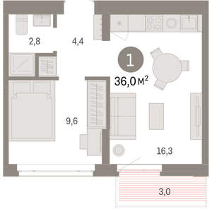 Фото квартиры на продажу (2)
