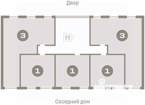 3-к квартира, вторичка, 85м2, 3/7 этаж