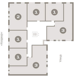 1-к квартира, вторичка, 41м2, 2/17 этаж