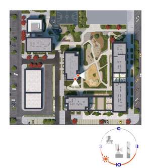 1-к квартира, вторичка, 64м2, 9/17 этаж
